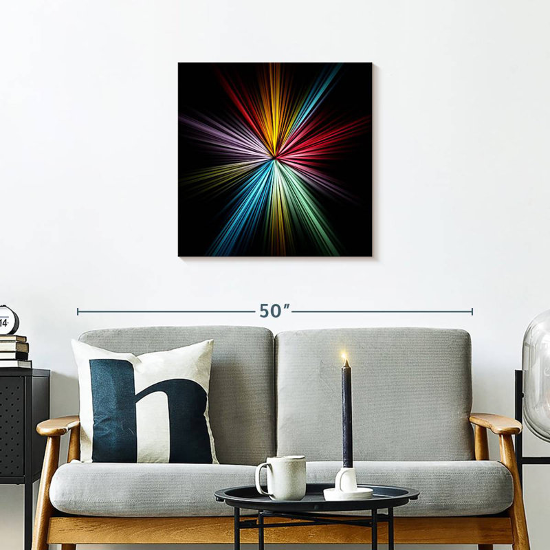 Avery Radial Rainbow, H 24 po x l 24 po