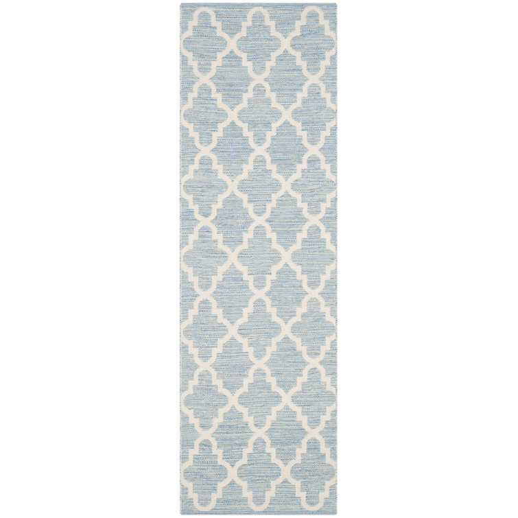 Lockbourne Hand Woven Cotton Geometric Rug