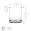 Argon Tableware Classic Whisky Glasses - 280ml