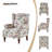 Anndi Upholstered Wingback Accent Chair-1451683321