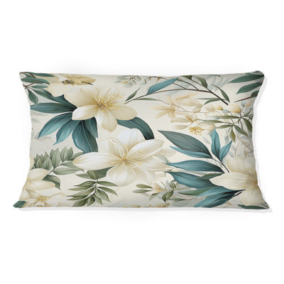 Floral Throw Pillow