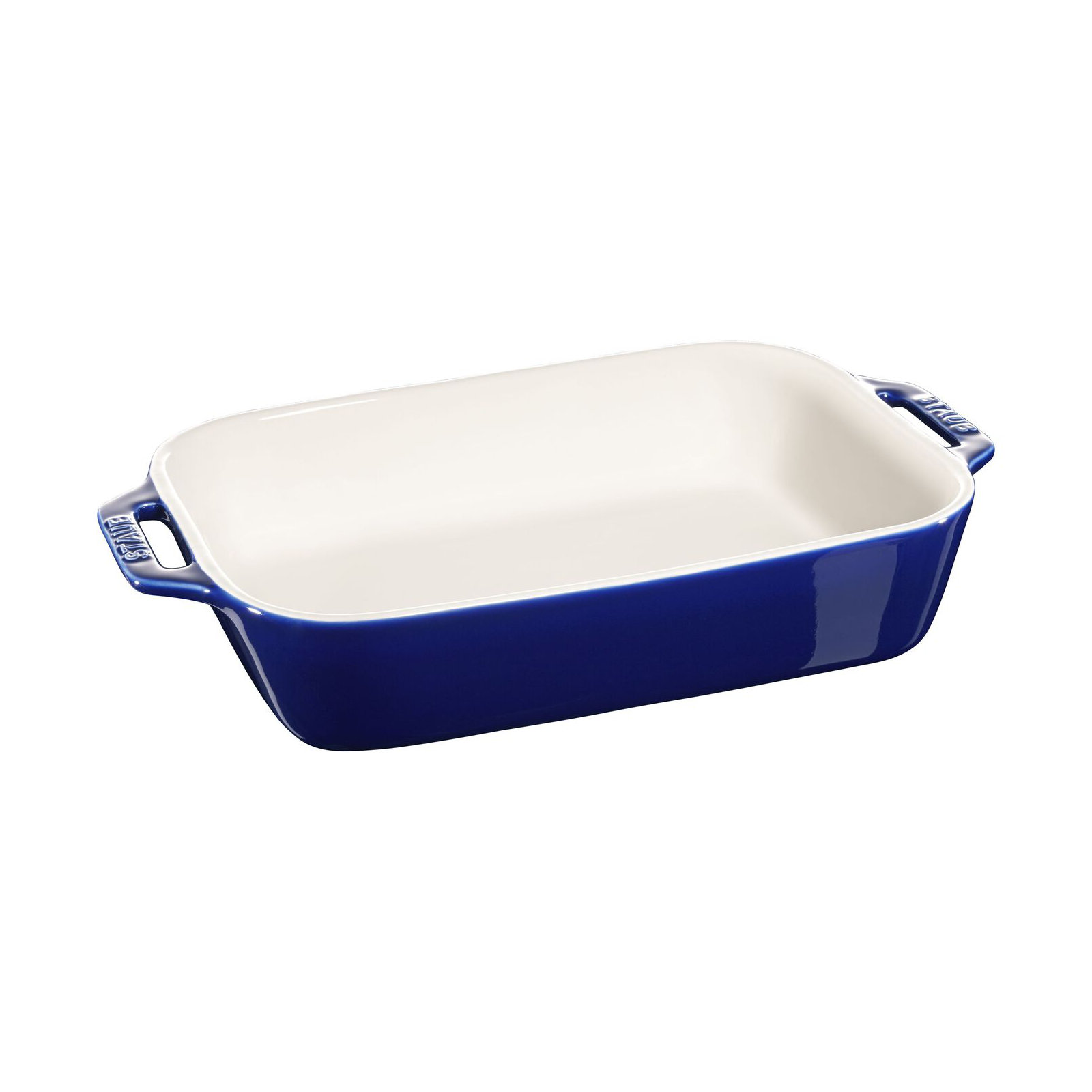 Ceramique Ceramic Rectangular Oven Dish, Dark Blue