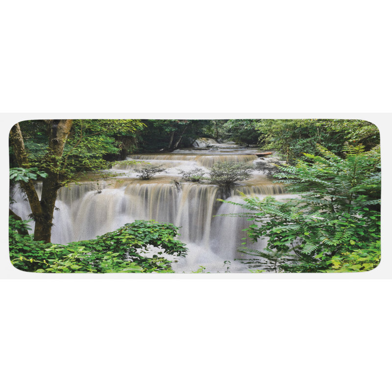 Tapis de cuisine rainforest
