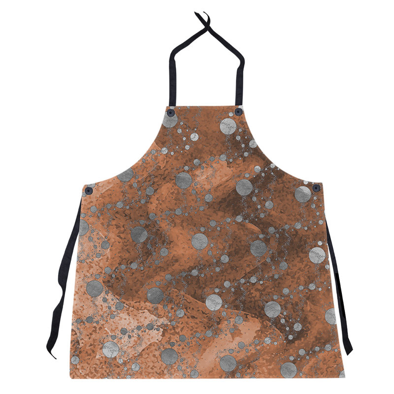 Bib Apron, Orange