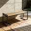 BANC EN BOIS ET MÉTAL-129028200