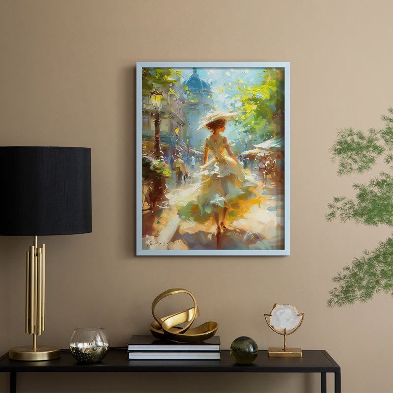 Reproduction encadrée WOMEN Series cmxxiv - bois massif