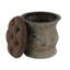 Repose-pieds de rangement rond 17 po Tolleson-433785267