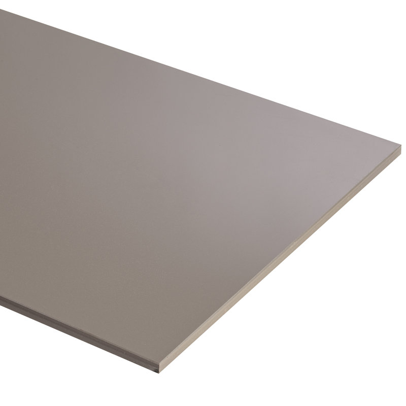 True Story Polished 12'' W x 12'' L Porcelain Throughbody Singular Tile, Taupe