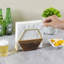 Metal and Wood Napkin Holder
