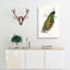 Indian Peacock by Charles d' Orbigny - Wrapped Canvas-55313047