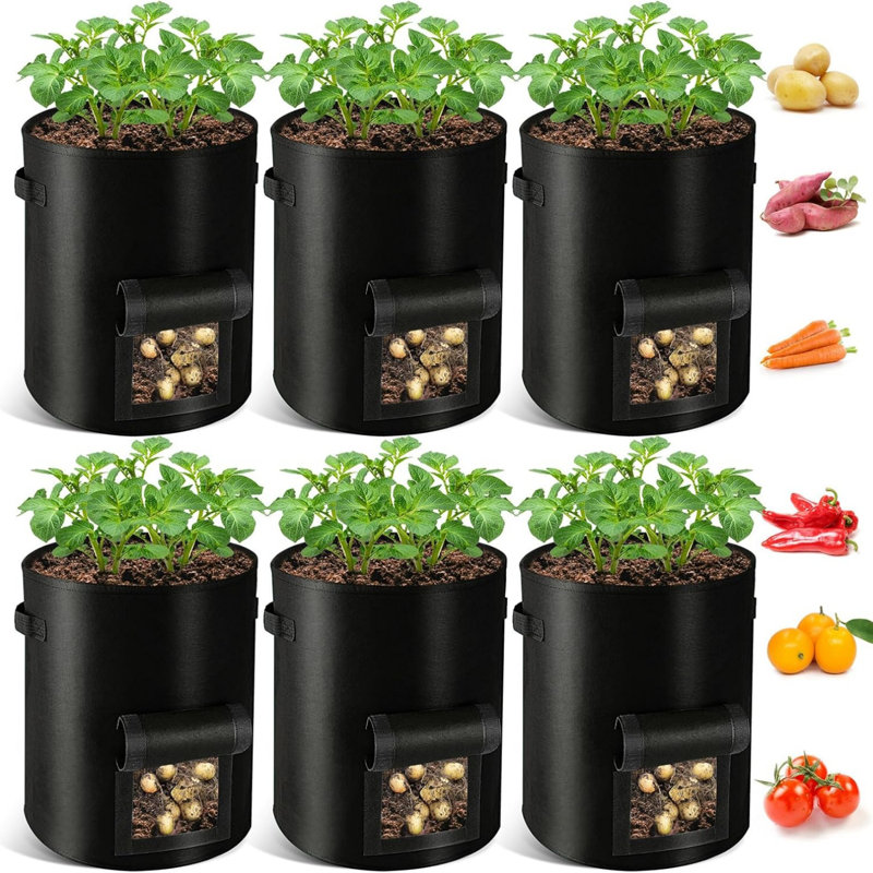 Grow Bags Growing Kit(Set of 6)