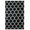 Worner Moroccan Area Rug in Black