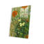 Papillons et coquelicots, impression sur verre acrylique-1545458194