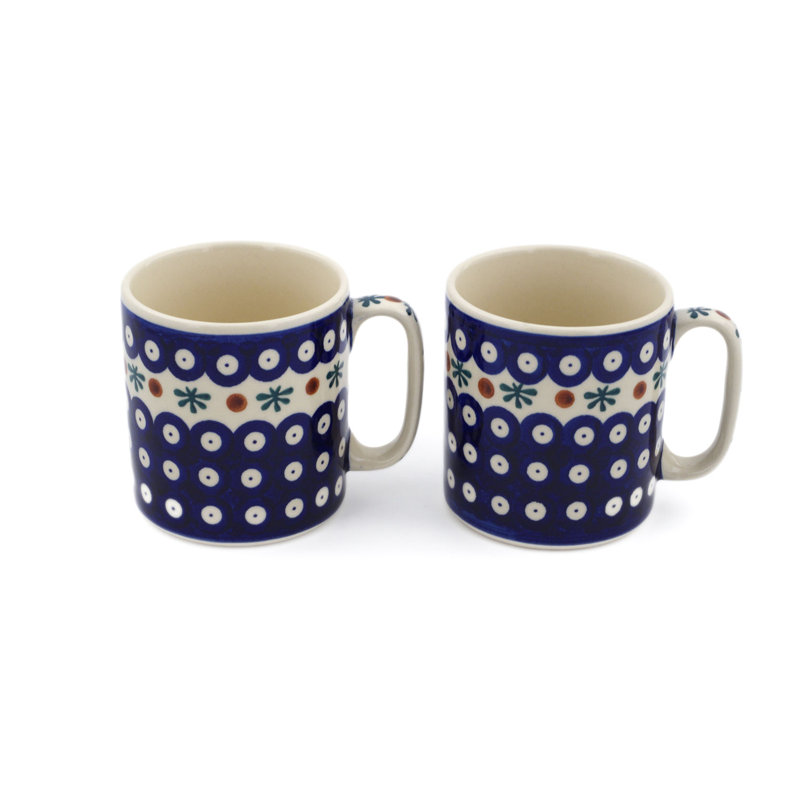 Handmade Stoneware Coffee Mug, 2, Mosquito
