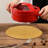 Polyester Round 3 Piece Trivet Set-718762626