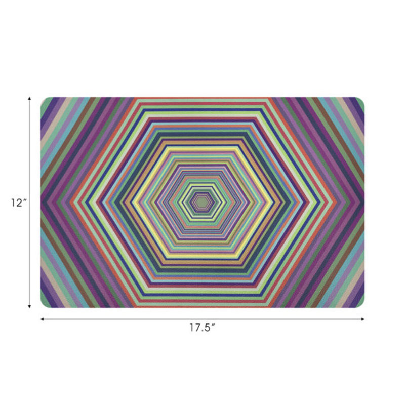 Napperon en cuir Hex Dylan