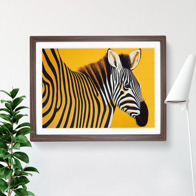 Zebra Vol.2 - Single Picture Frame Painting