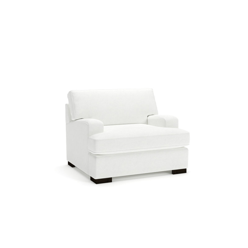 Brooklyn Cotton Accent Chair, John Flour Performance Linen Blend