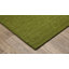Tapis vert olive en laine fabriqué à la main Makhari-859017609