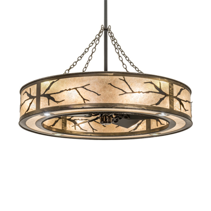Branches Downrod Ceiling Fan