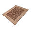 Tapis brun / brun clair en laine noué à la main de style oriental rectangulaire 9 pi 1 po x 11 pi 1 po Dorn