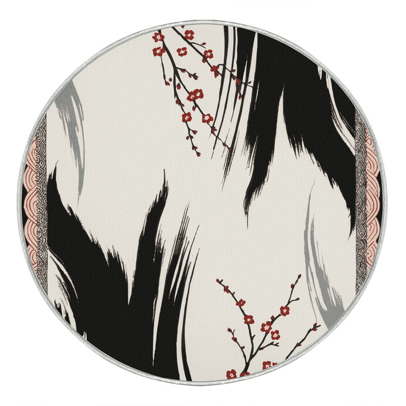 Tapis Lunar Bloom, Rectangulaire 2 pi x 3 pi