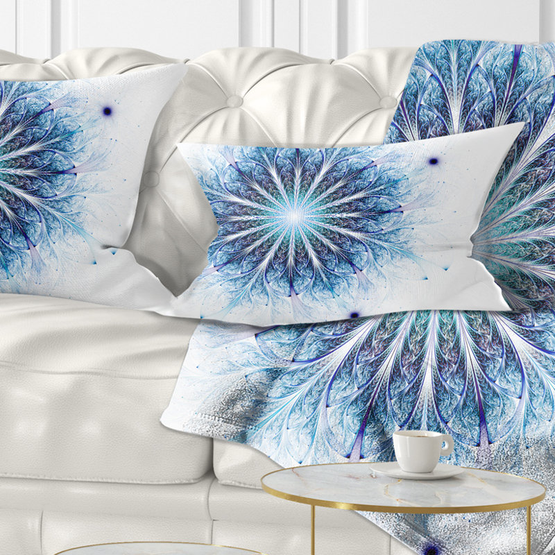 Coussin lombaire en fleur d’art digitale