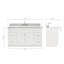 Ensemble de meuble-lavabo simple 61 po Partham-70315852
