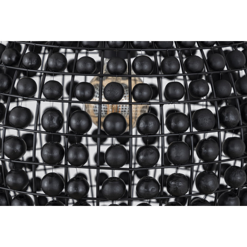 Luminaire suspendu noir Norfork