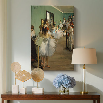 The Dance Class -Gallery Wrapped Canvas by Edgar Degas