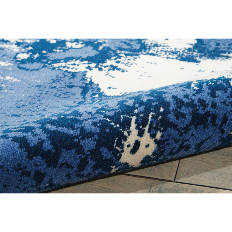 Tapis bleu Cannes, Rectangle 2 pi 3 po x 3 pi