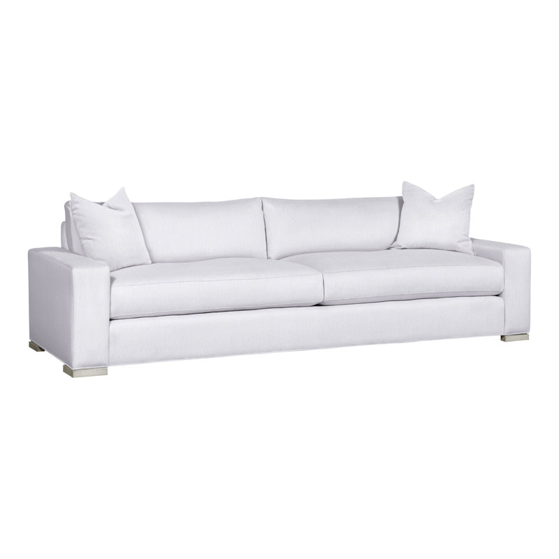 Paxton Upholstered 109'' Sofa, Navada Snow, Wrenn