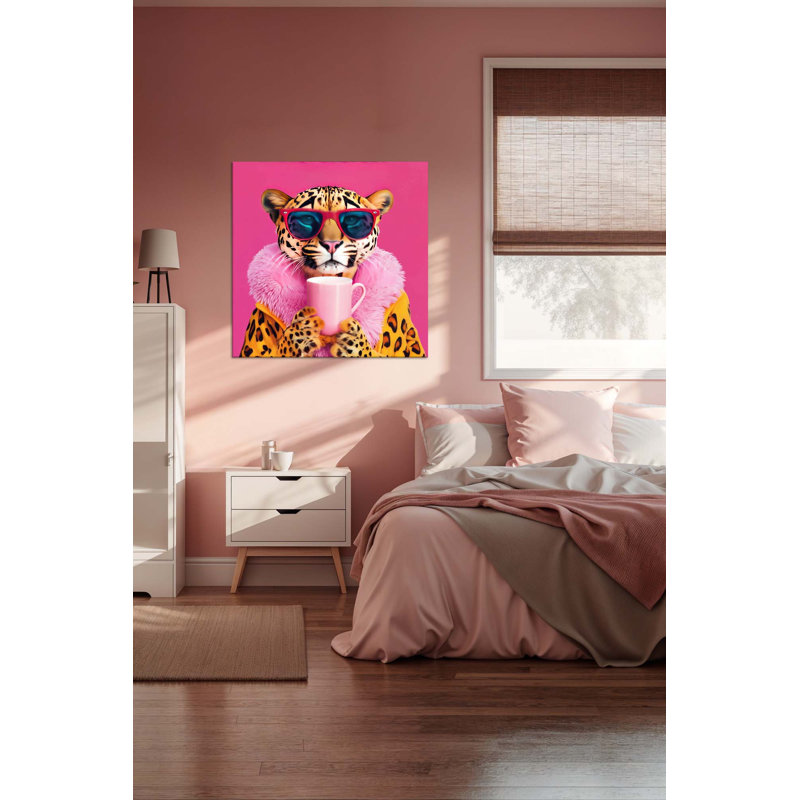 Fuchsia Fury 3 - Unframed, Small