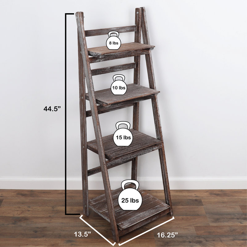 16'' W Manufactured Wood Shelving Unit, Umber