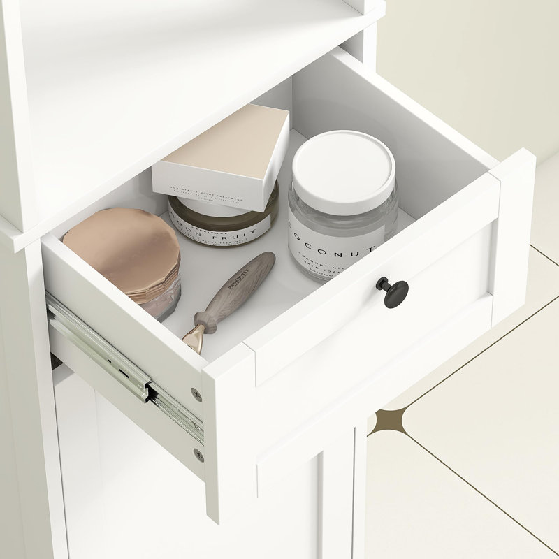 Wood Cabinet Laundry Hamper