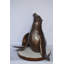 Statue sceau Emerita en bronze - Taille: L 35 po x l 24 po x H 27 po.-1860720028