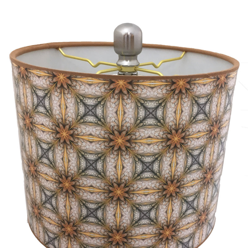 Frieder Crystal Buffet Lamp, Nickle
