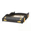 Lit plateforme pleine grandeur en forme de voiture de course avec roues et rangement-1259390378-1258820108