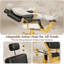 Fauteuil inclinable massant en simili-cuir