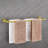 Bathroom Towel Rack  5 Pieces  - Brushed Gold Aluminium Strong And For Bath, Bed, Laundry, Kitchen Simple Install Procedure 5 Piece Material , Rust- Bedroom, Easy To Up-1294950434