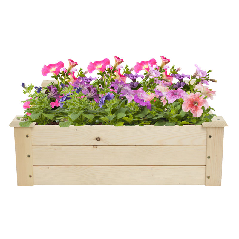 Nandai Wood Raised Garden Bed