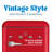CCRA Series Commercial Cool 4.4 Cu. Ft, Vintage Style 2 Slide-Out Glass Shelves Refrigerator-90624004