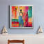 Strike a Pose II - peinture sur toile encadrée-1041696923-1041696920