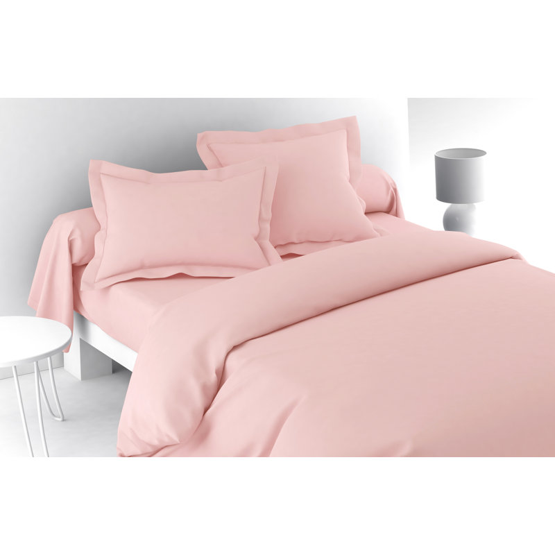 Vexin Fitted Sheet, Rose, Queen