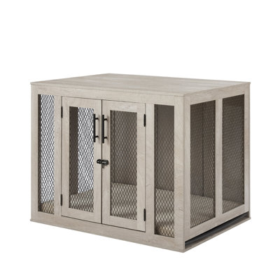 Gendron Manufactured Wood Furniture Style Crate with 2 Doors