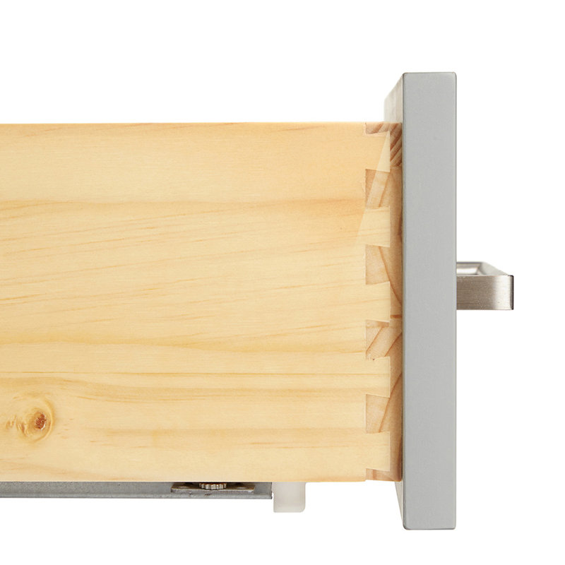 Ariel Cambridge 36 po Meuble-lavabo décalé à droite avec 2 po Comptoir en marbre de Carrare, Gris