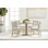 Helmut Round with Solid Wood Base Dining Table