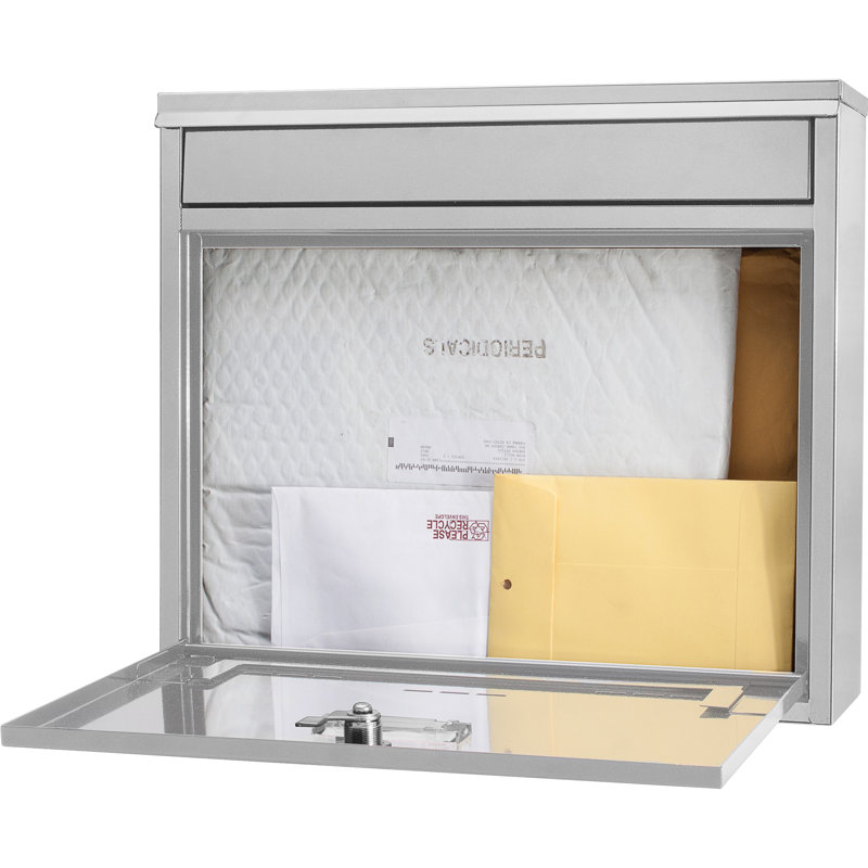 LOCKING WALL MOUNT MAILBOX MEDIUM