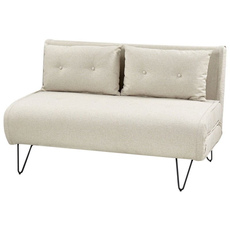 Jonesborough 2 Seater Sofa Bed, Light Beige