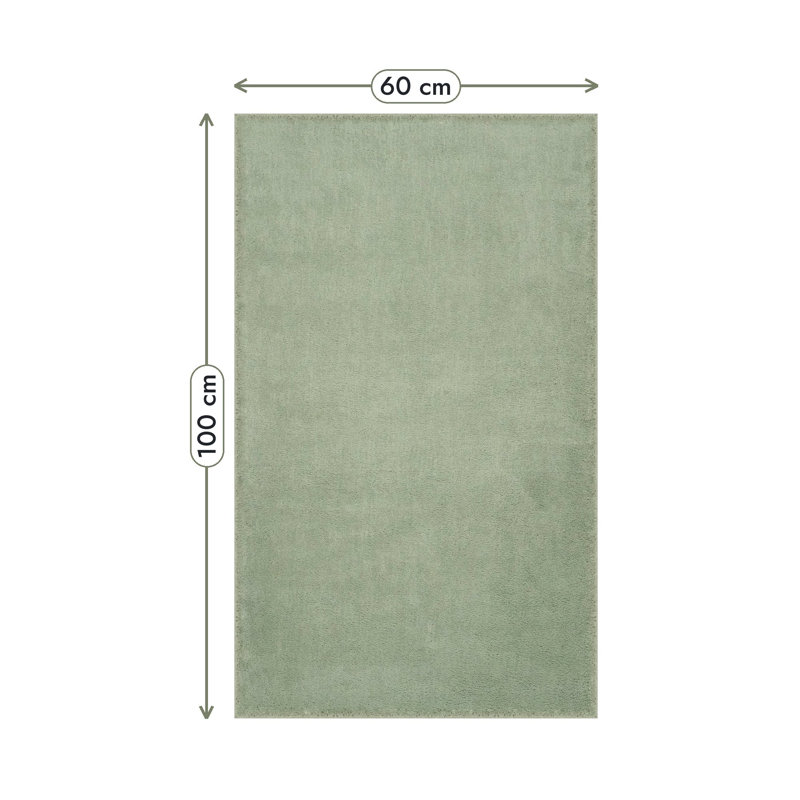 Washmellow Collection Shaggy Area Rug, 60X100 cm